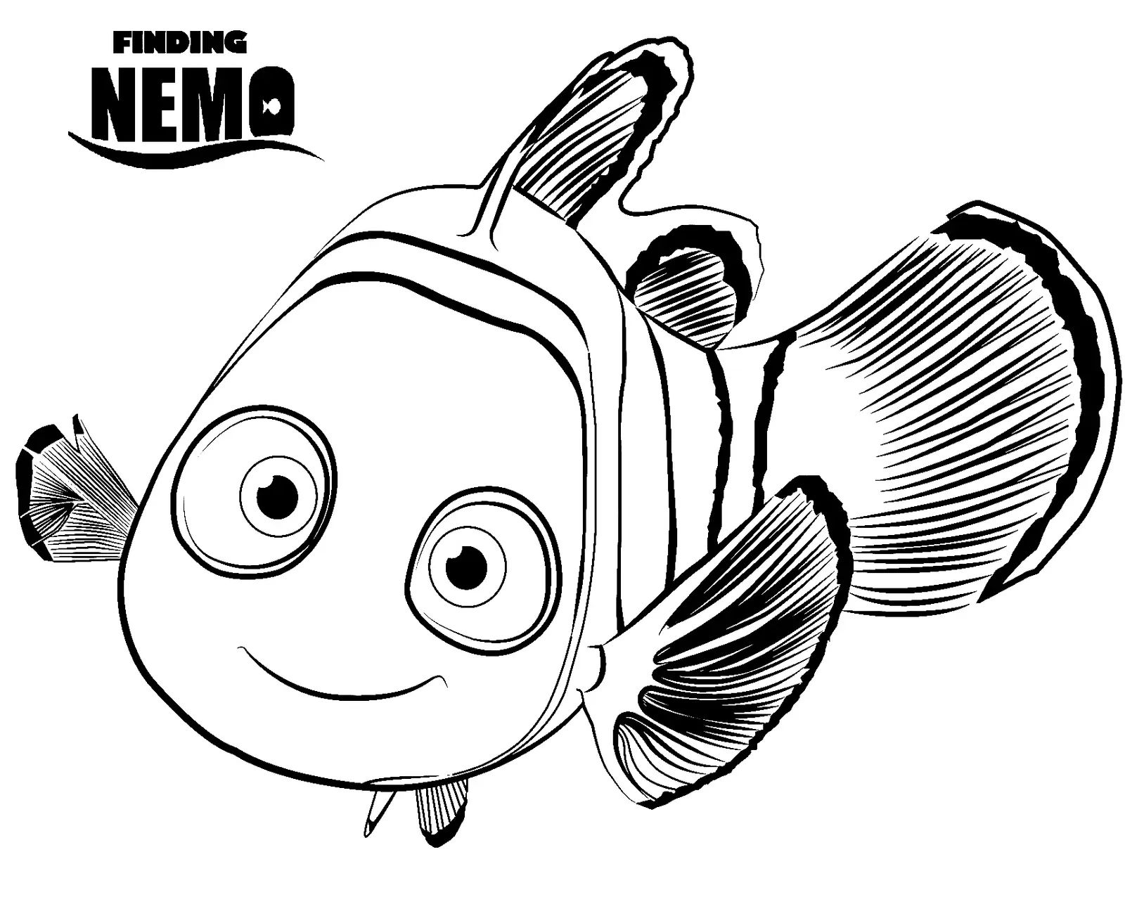 Çocuklar İçin Kayıp Balık Nemo Boyama Sayfaları 