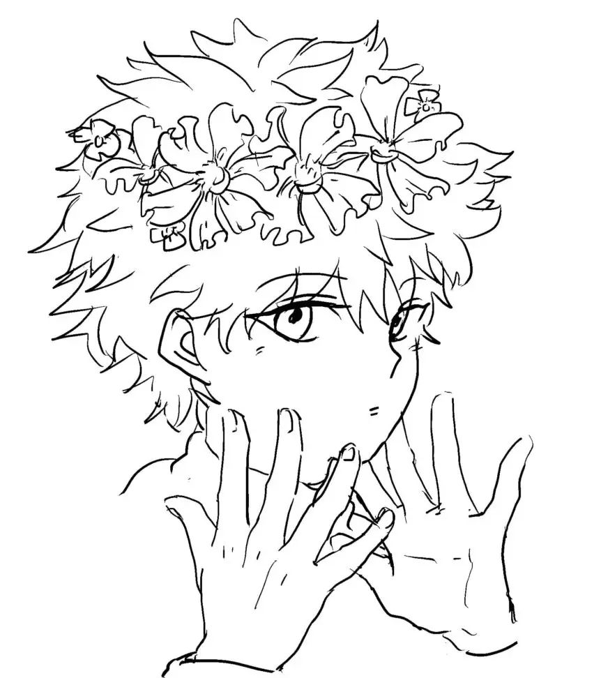 Çocuklar İçin Killua Zoldyck Boyama Sayfaları 