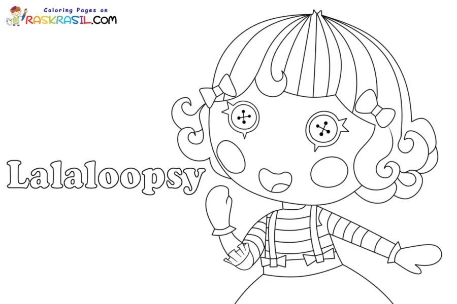 Çocuklar İçin Lalaloopsy Boyama Sayfaları 