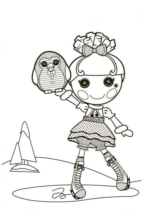 Çocuklar İçin Lalaloopsy Boyama Sayfaları 