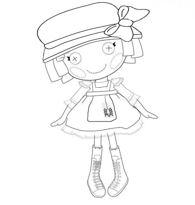 Çocuklar İçin Lalaloopsy Boyama Sayfaları 