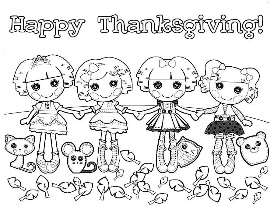 Çocuklar İçin Lalaloopsy Boyama Sayfaları 