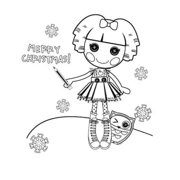 Çocuklar İçin Lalaloopsy Boyama Sayfaları 