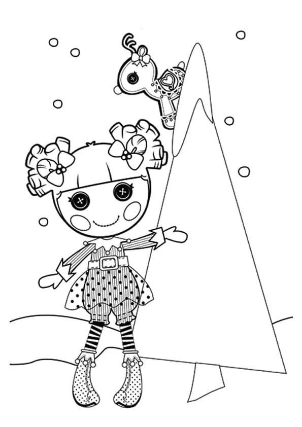 Çocuklar İçin Lalaloopsy Boyama Sayfaları 