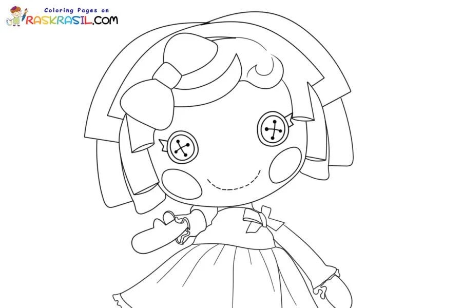 Çocuklar İçin Lalaloopsy Boyama Sayfaları 