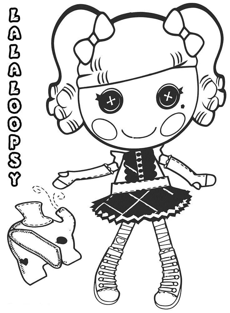Çocuklar İçin Lalaloopsy Boyama Sayfaları 