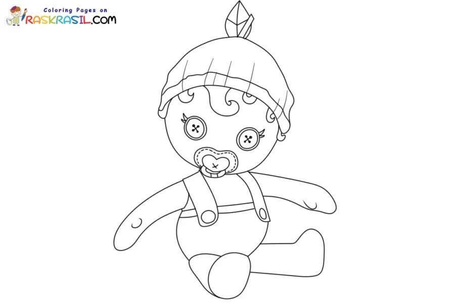 Çocuklar İçin Lalaloopsy Boyama Sayfaları 