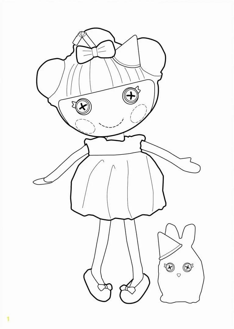 Çocuklar İçin Lalaloopsy Boyama Sayfaları 