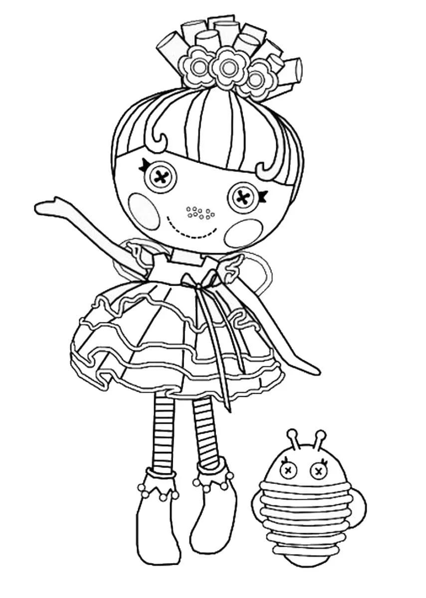 Çocuklar İçin Lalaloopsy Boyama Sayfaları 