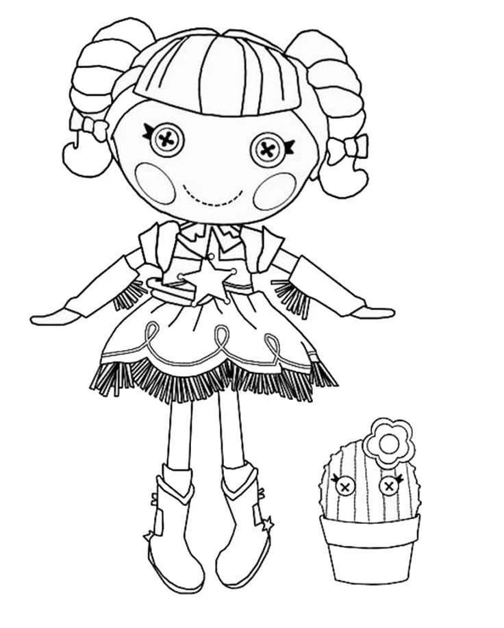 Çocuklar İçin Lalaloopsy Boyama Sayfaları 