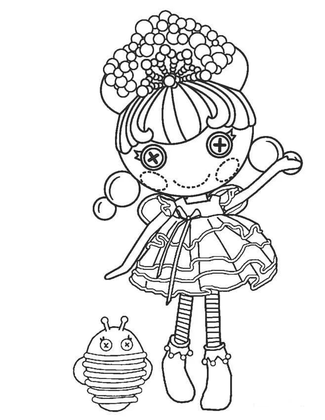 Çocuklar İçin Lalaloopsy Boyama Sayfaları 
