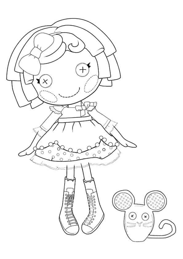 Çocuklar İçin Lalaloopsy Boyama Sayfaları 