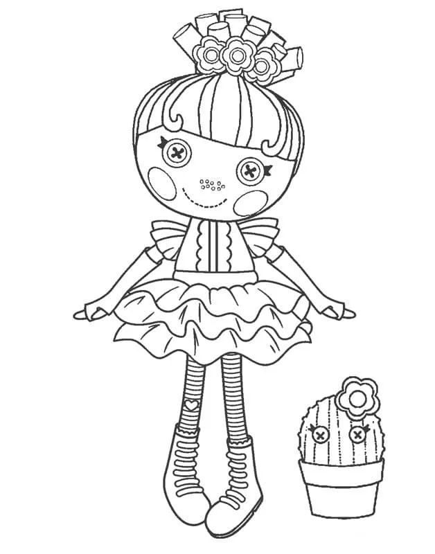 Çocuklar İçin Lalaloopsy Boyama Sayfaları 