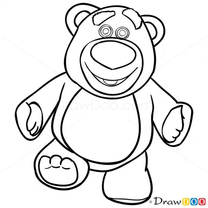 Çocuklar İçin lotso Boyama Sayfaları 