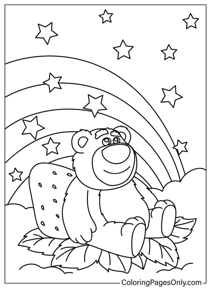 Çocuklar İçin lotso Boyama Sayfaları 