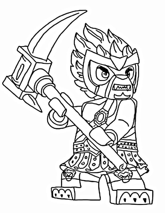 Çocuklar İçin Lego Ninjago Boyama Sayfaları 