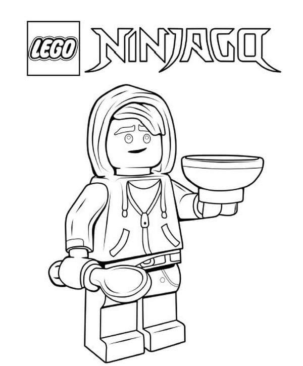 Çocuklar İçin Lego Ninjago Boyama Sayfaları 