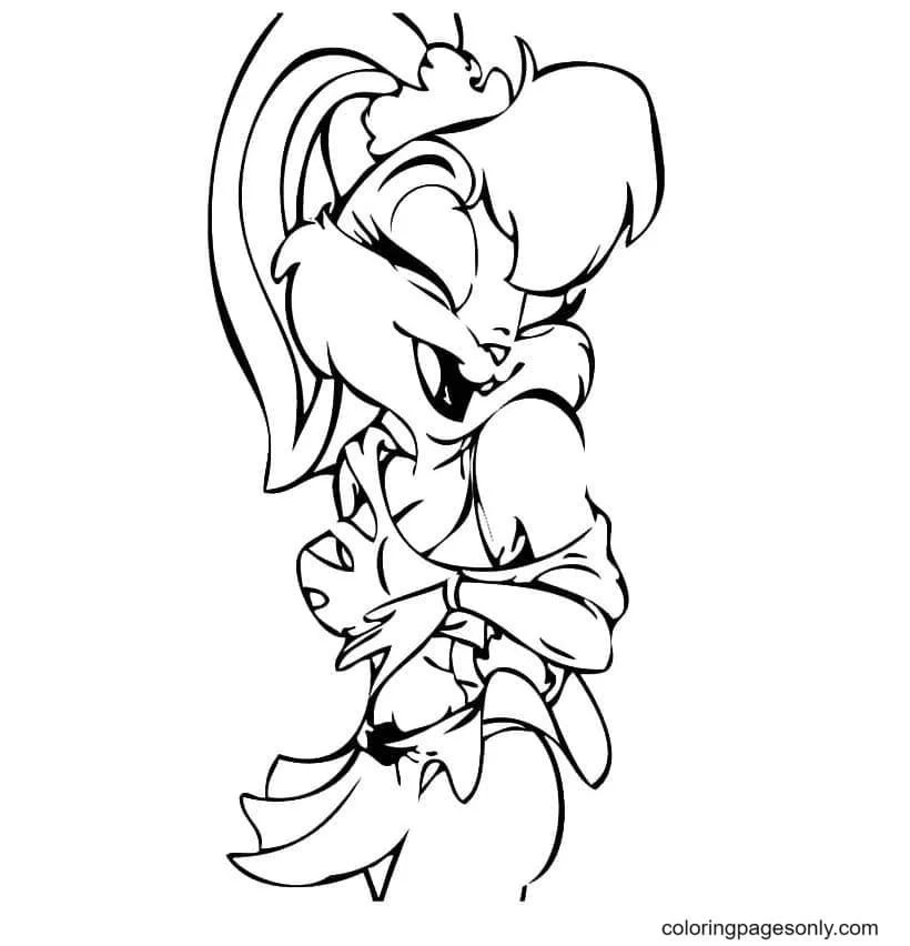 Çocuklar İçin Lola Bunny Boyama Sayfaları 