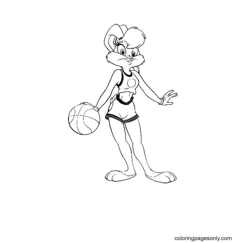 Çocuklar İçin Lola Bunny Boyama Sayfaları 