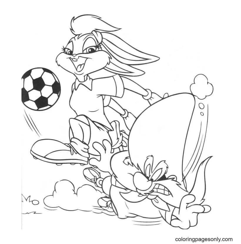 Çocuklar İçin Lola Bunny Boyama Sayfaları 