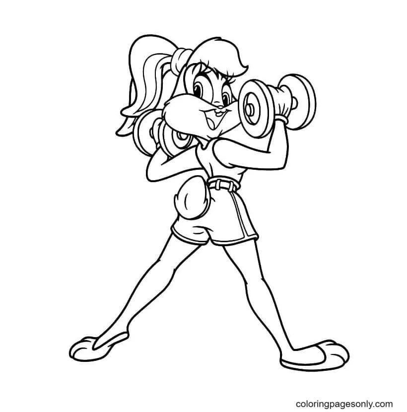 Çocuklar İçin Lola Bunny Boyama Sayfaları 