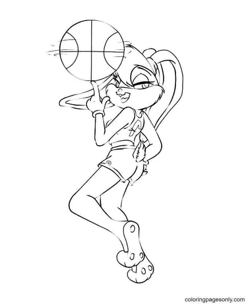 Çocuklar İçin Lola Bunny Boyama Sayfaları 