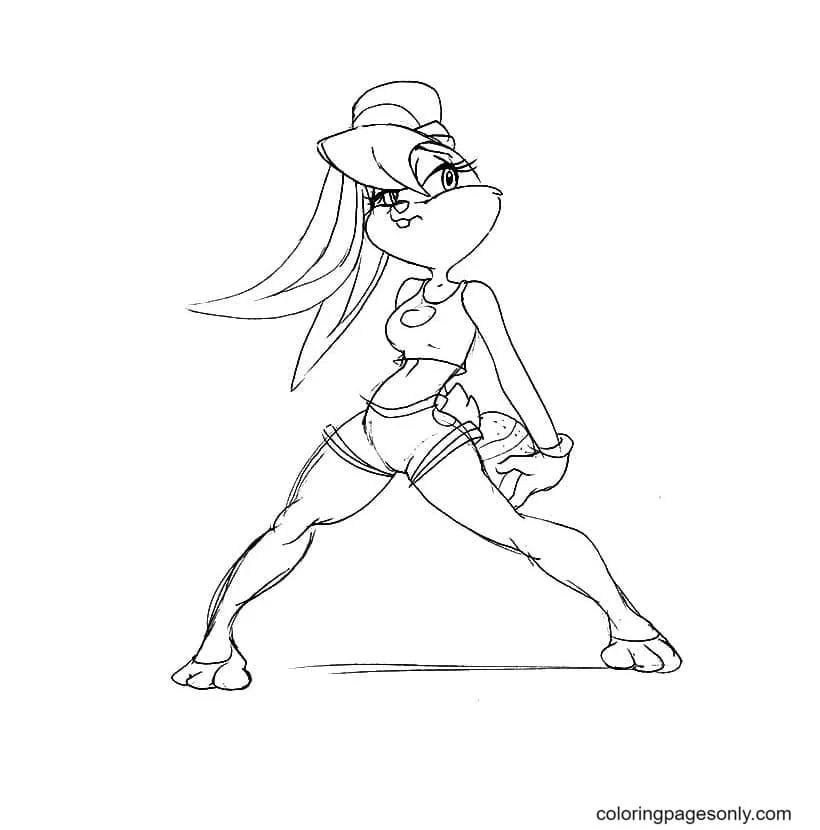 Çocuklar İçin Lola Bunny Boyama Sayfaları 