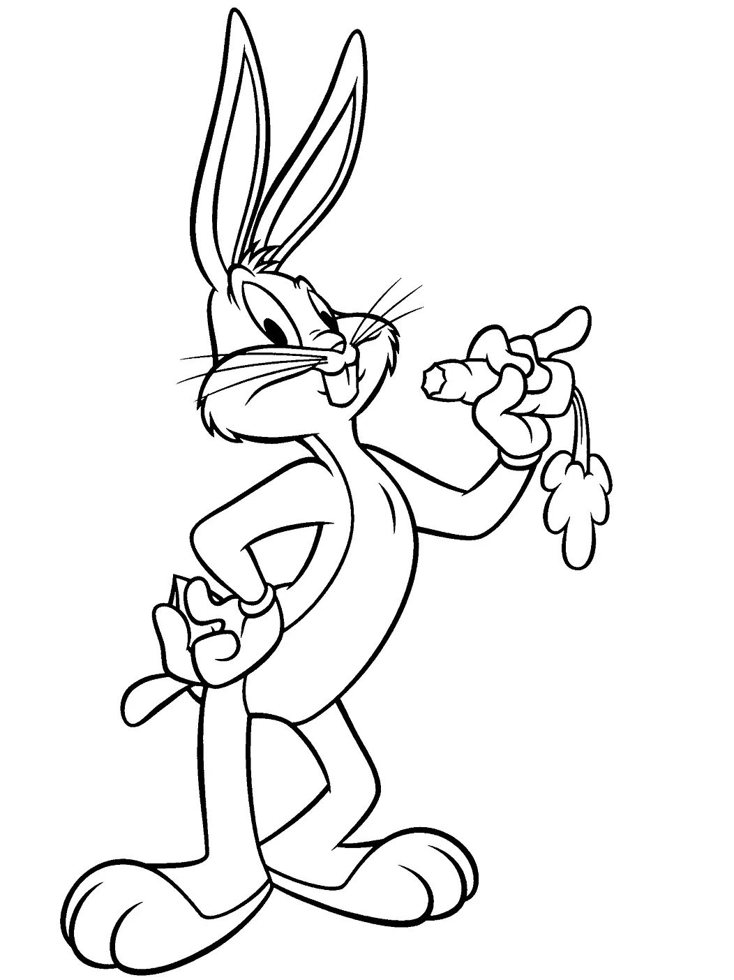 Çocuklar İçin Looney Tunes Boyama Sayfaları 