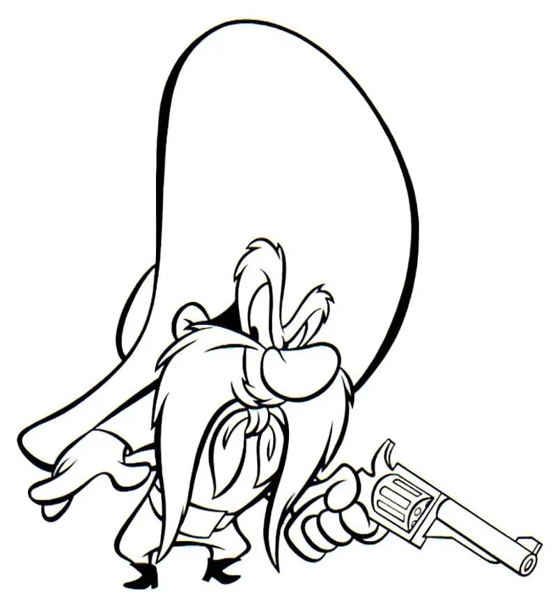 Çocuklar İçin Looney Tunes Boyama Sayfaları 