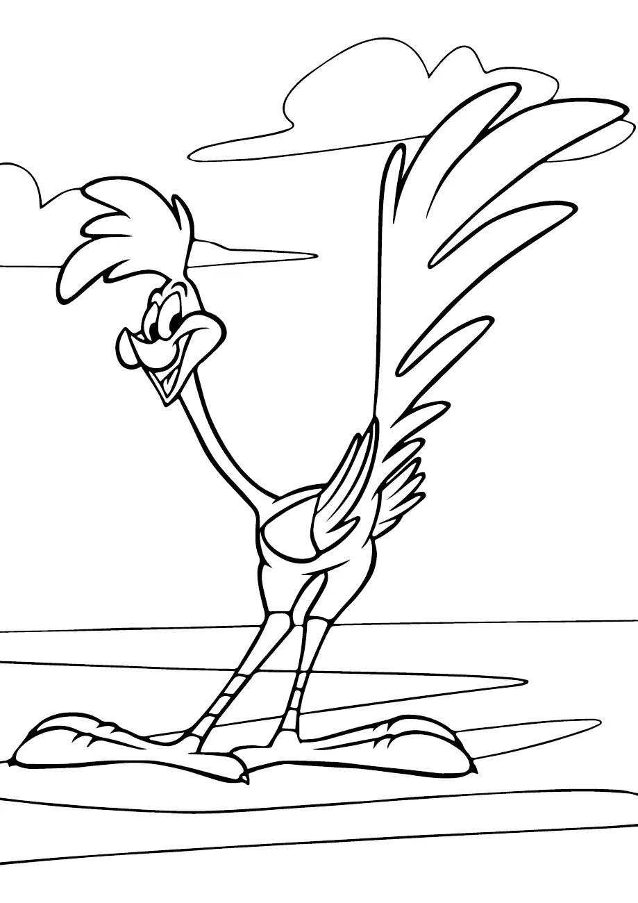 Çocuklar İçin Looney Tunes Boyama Sayfaları 