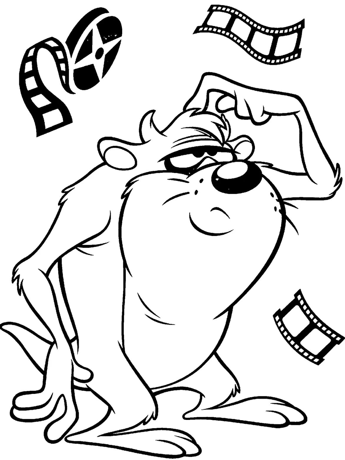 Çocuklar İçin Looney Tunes Boyama Sayfaları 
