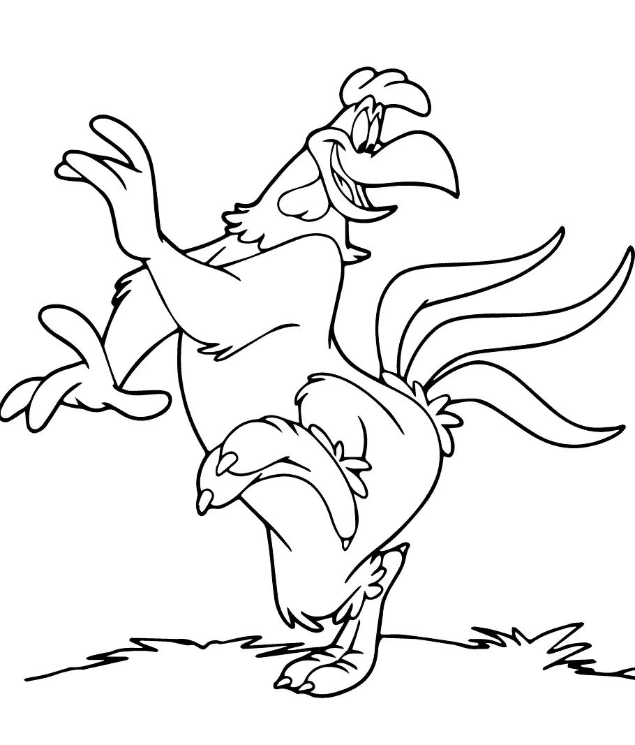 Çocuklar İçin Looney Tunes Boyama Sayfaları 