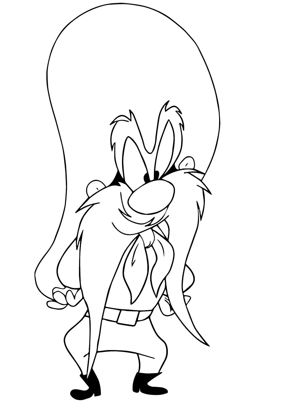 Çocuklar İçin Looney Tunes Boyama Sayfaları 