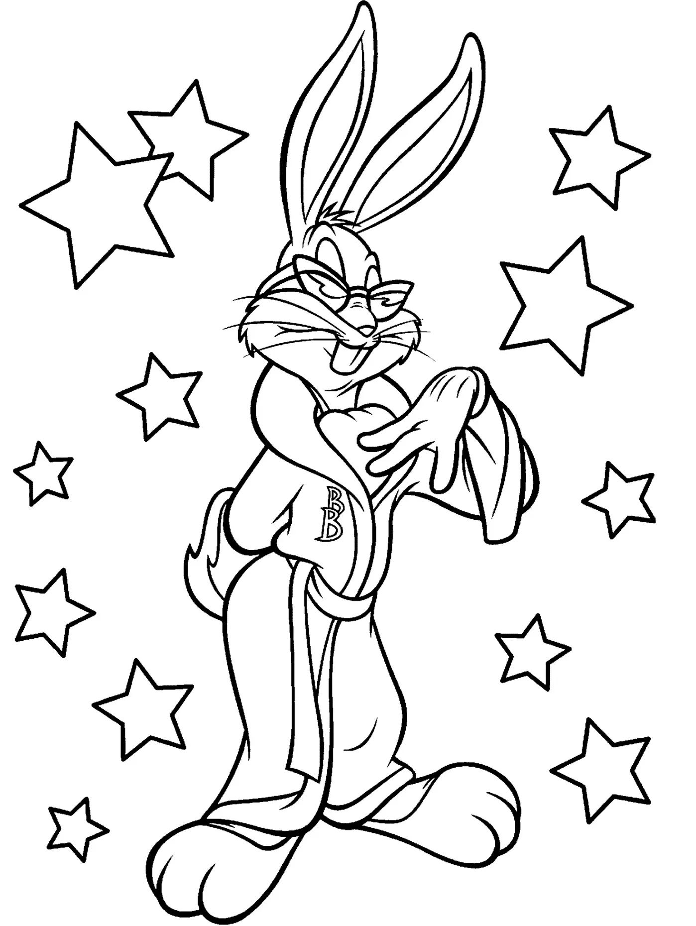 Çocuklar İçin Looney Tunes Boyama Sayfaları 