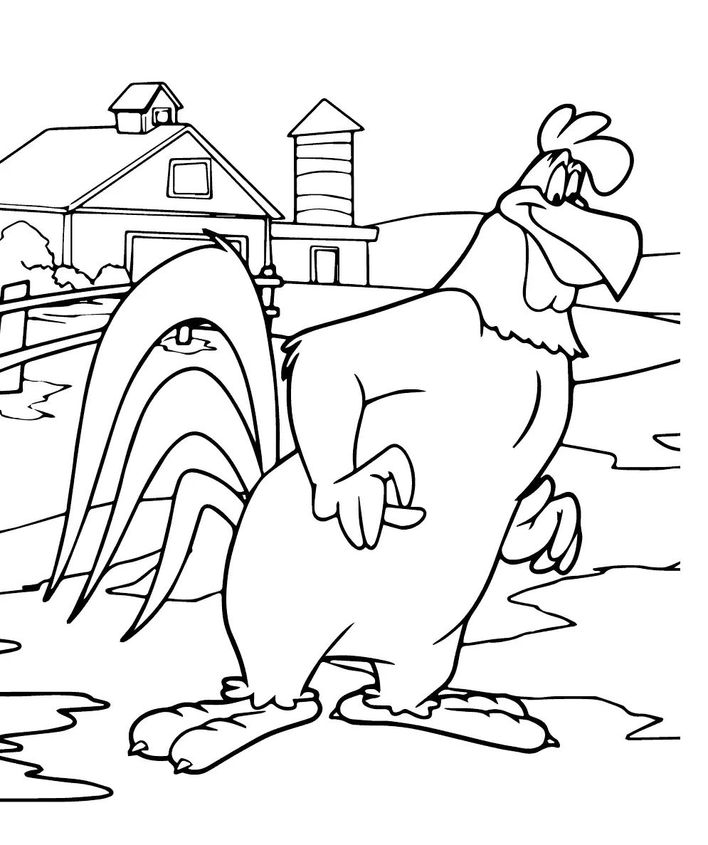 Çocuklar İçin Looney Tunes Boyama Sayfaları 