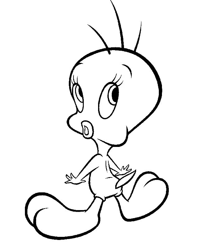 Çocuklar İçin Looney Tunes Boyama Sayfaları 