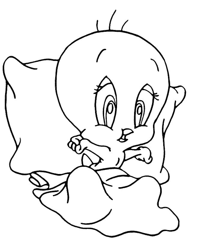 Çocuklar İçin Looney Tunes Boyama Sayfaları 