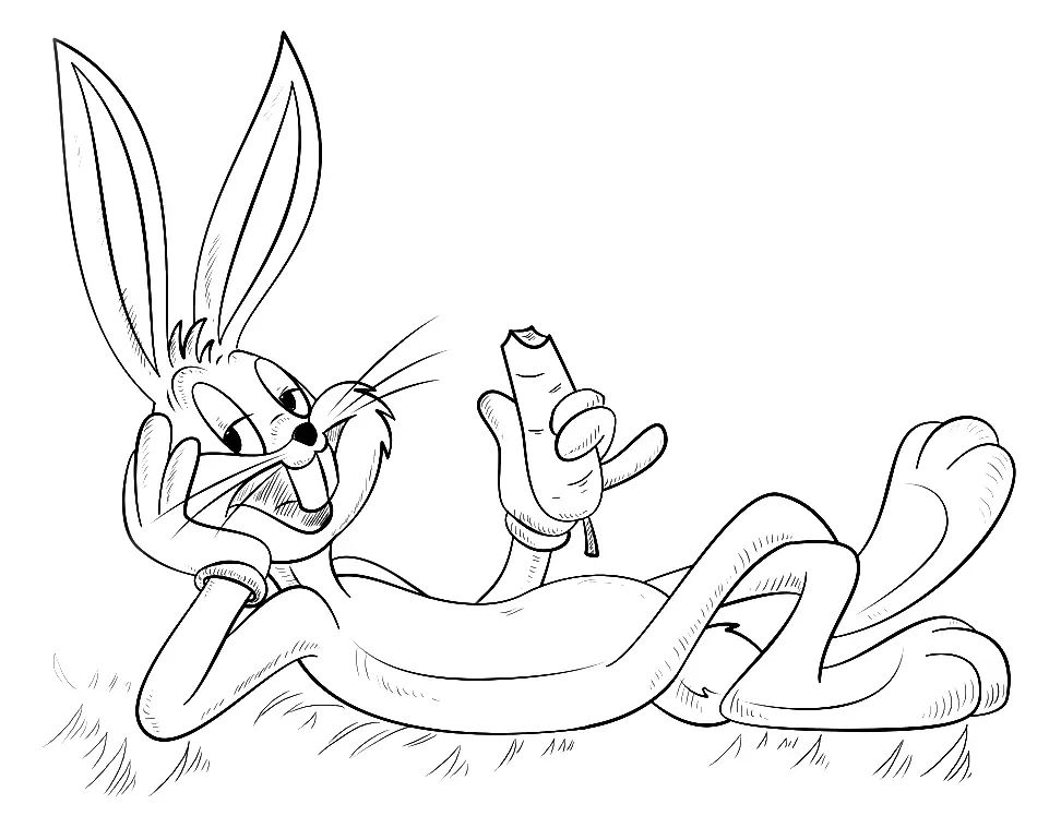 Çocuklar İçin Looney Tunes Boyama Sayfaları 