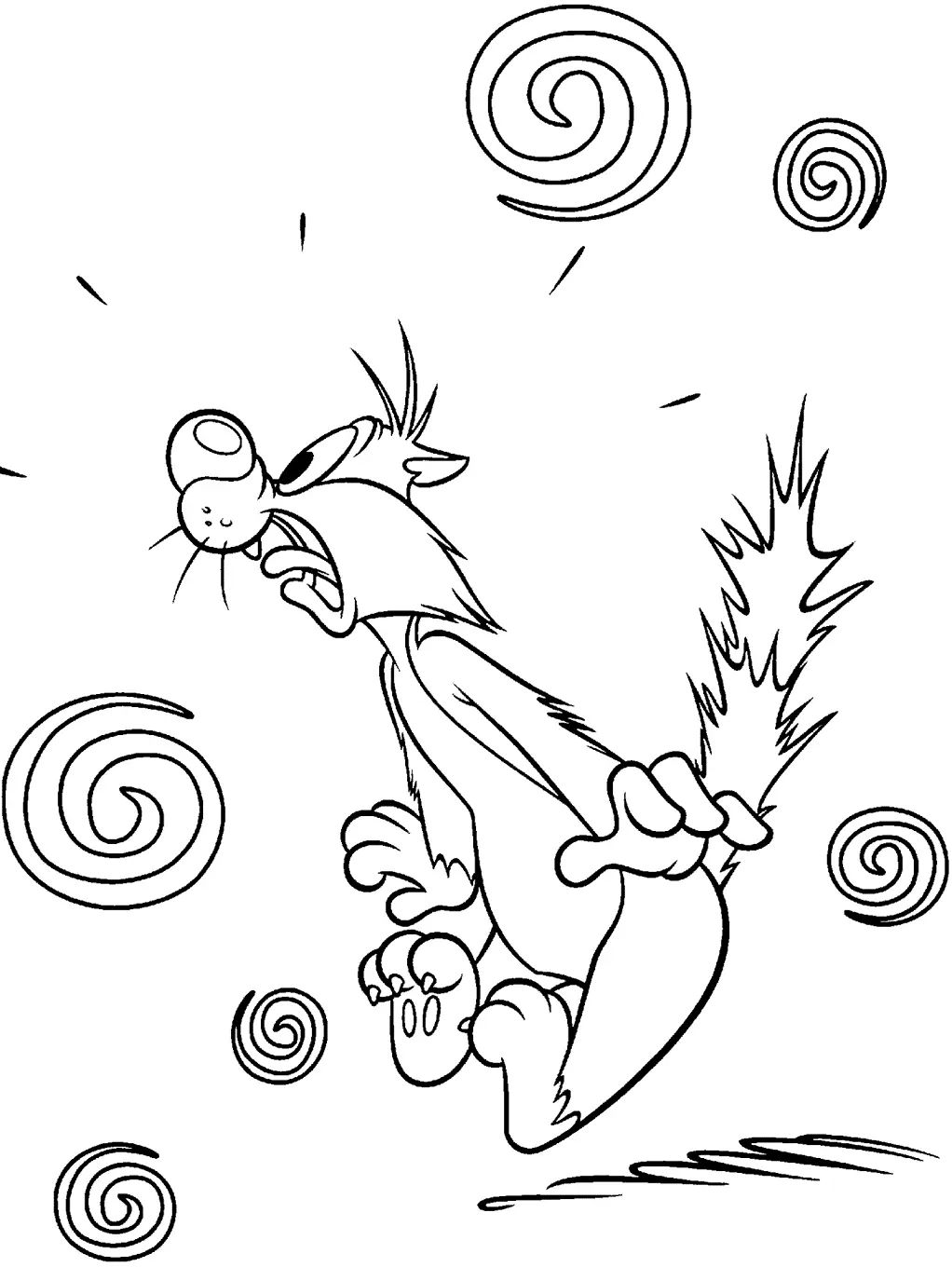 Çocuklar İçin Looney Tunes Boyama Sayfaları 