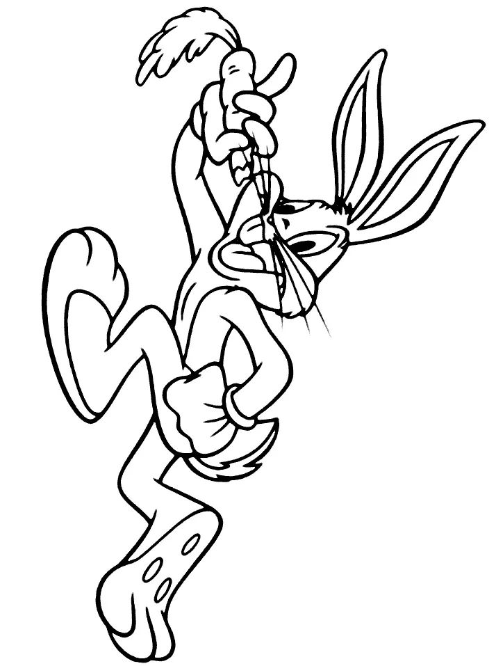 Çocuklar İçin Looney Tunes Boyama Sayfaları 