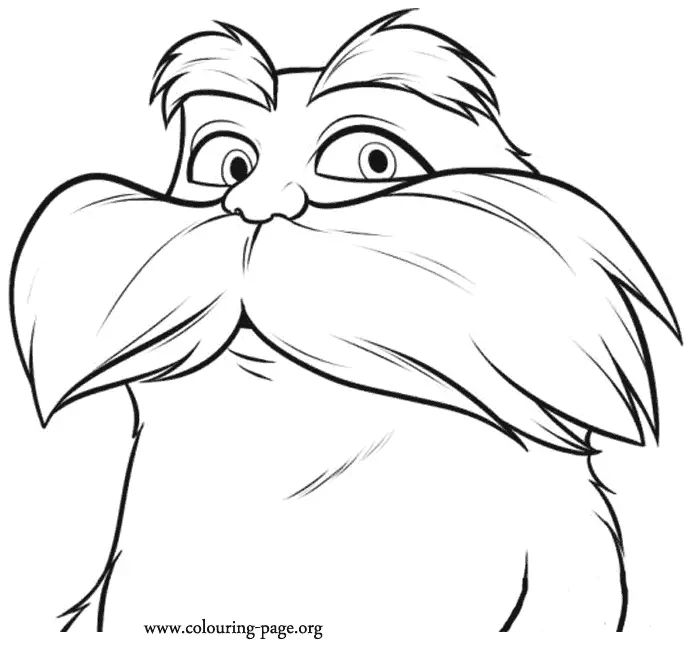 Çocuklar İçin Lorax Boyama Sayfaları 