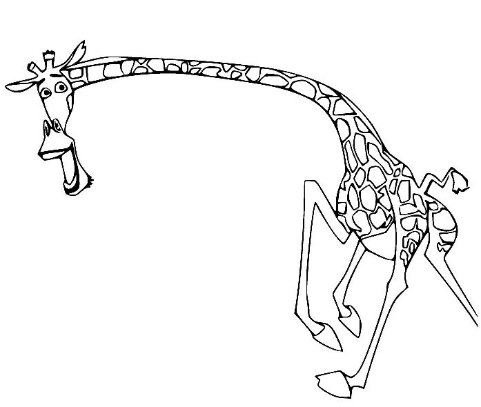 Çocuklar İçin Madagascar Boyama Sayfaları 