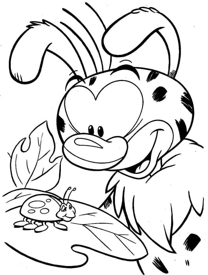 Çocuklar İçin Marsupilami Boyama Sayfaları 