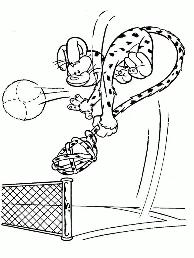 Çocuklar İçin Marsupilami Boyama Sayfaları 