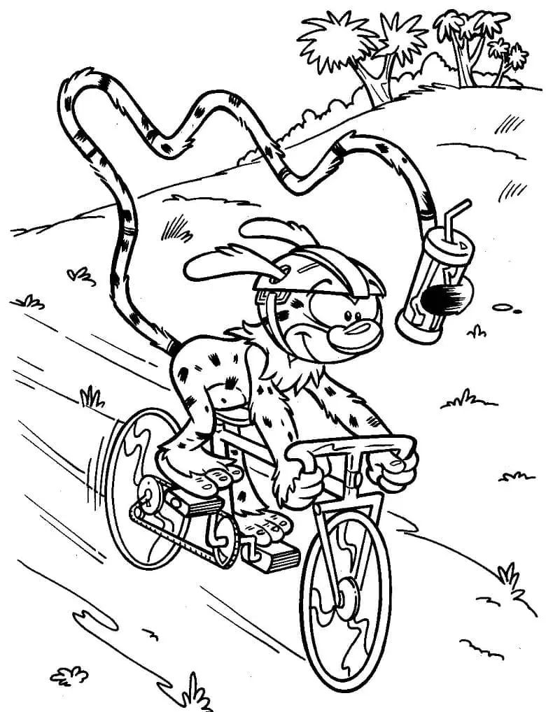 Çocuklar İçin Marsupilami Boyama Sayfaları 