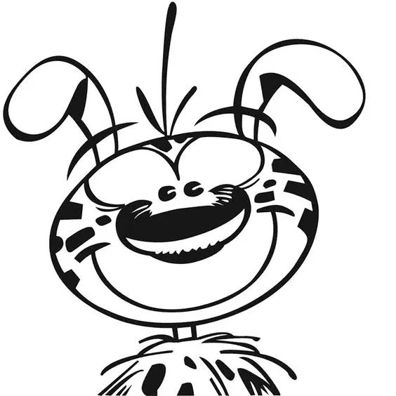 Çocuklar İçin Marsupilami Boyama Sayfaları 