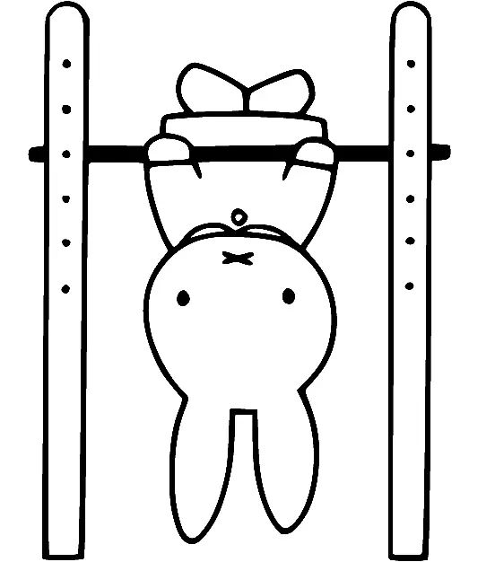 Çocuklar İçin Miffy Boyama Sayfaları 