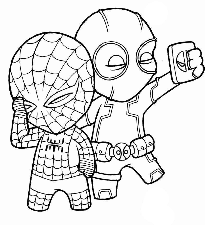 Çocuklar İçin Miles Morales Boyama Sayfaları 