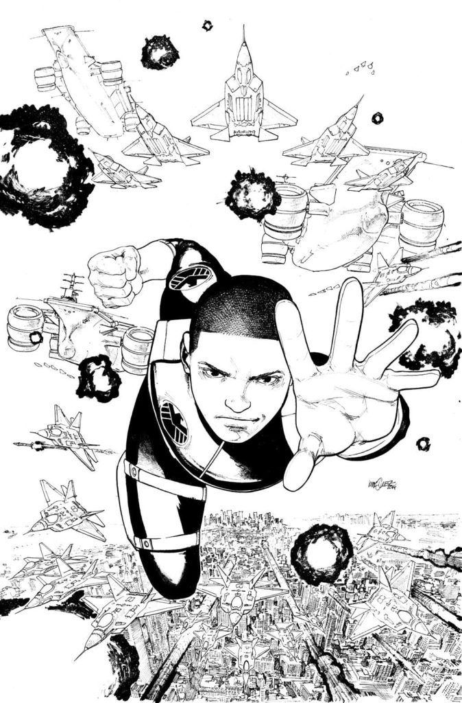 Çocuklar İçin Miles Morales Boyama Sayfaları 
