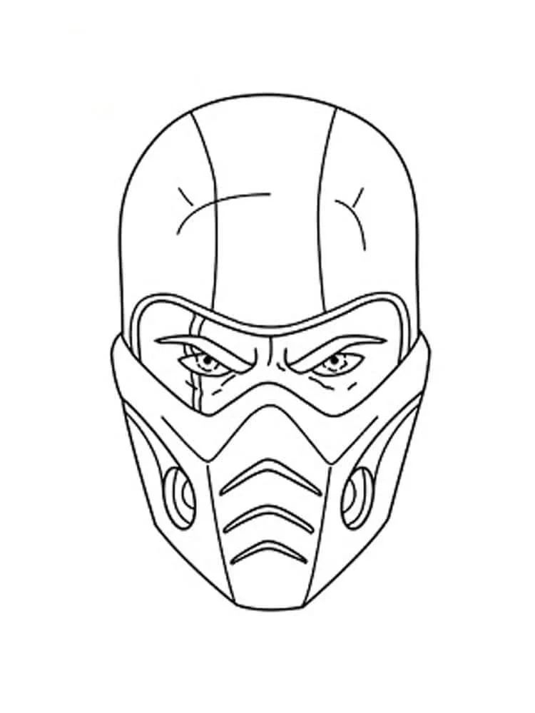 Çocuklar İçin Mortal Kombat Boyama Sayfaları 